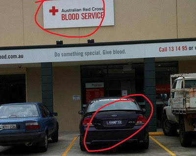 αιμοδοσια vampire car