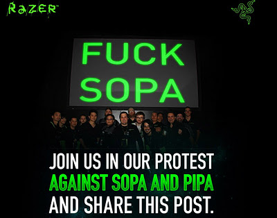 razer team stop sopa and pipa σταματήστε το SOPA
