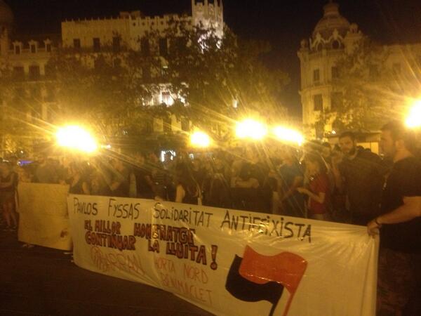 Protest for #KillahP in Valencia #Spain